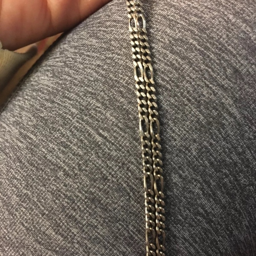 Black Onyx And Marcasite Silver Necklace - Picture 3 of 5